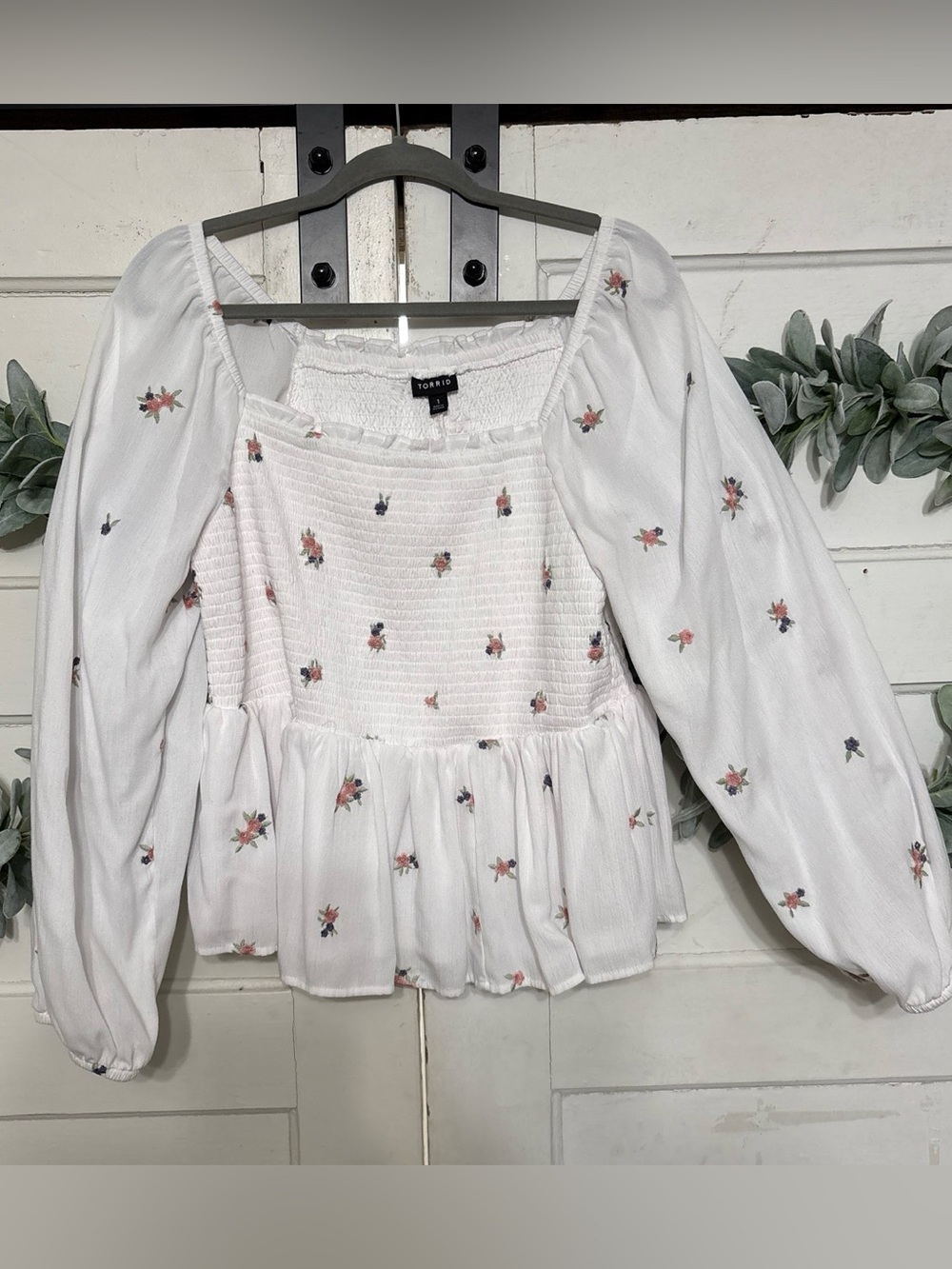 Torrid Peasant Blouse